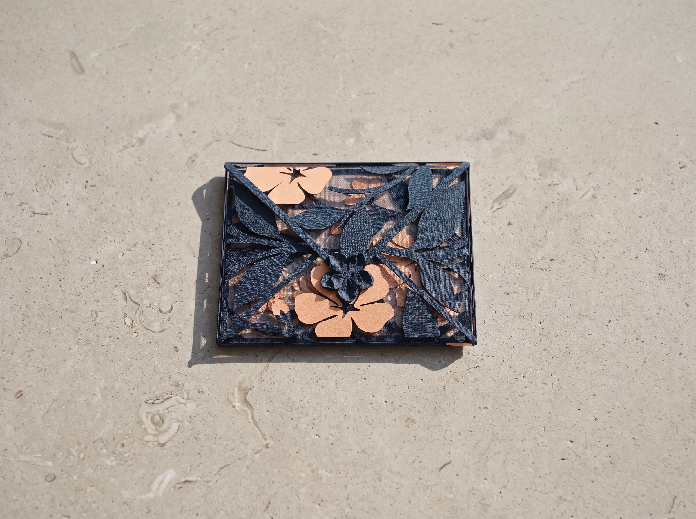 Flor de Pessegueiro & Azul Noturno — Envelope